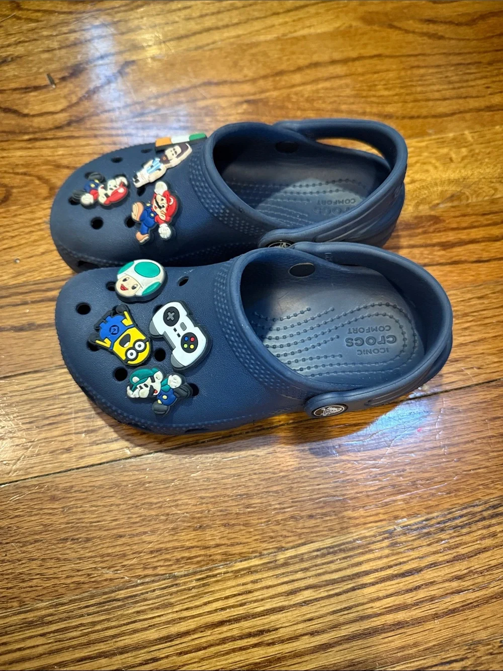 Kids Navy Blue Crocs